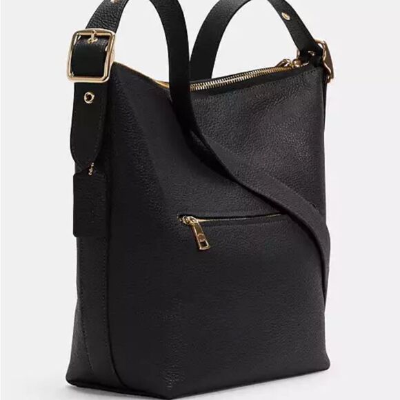 🆕🔥NWT! Coach Val Duffle Bag Black Msrp:$398.00 - Picture 3 of 5